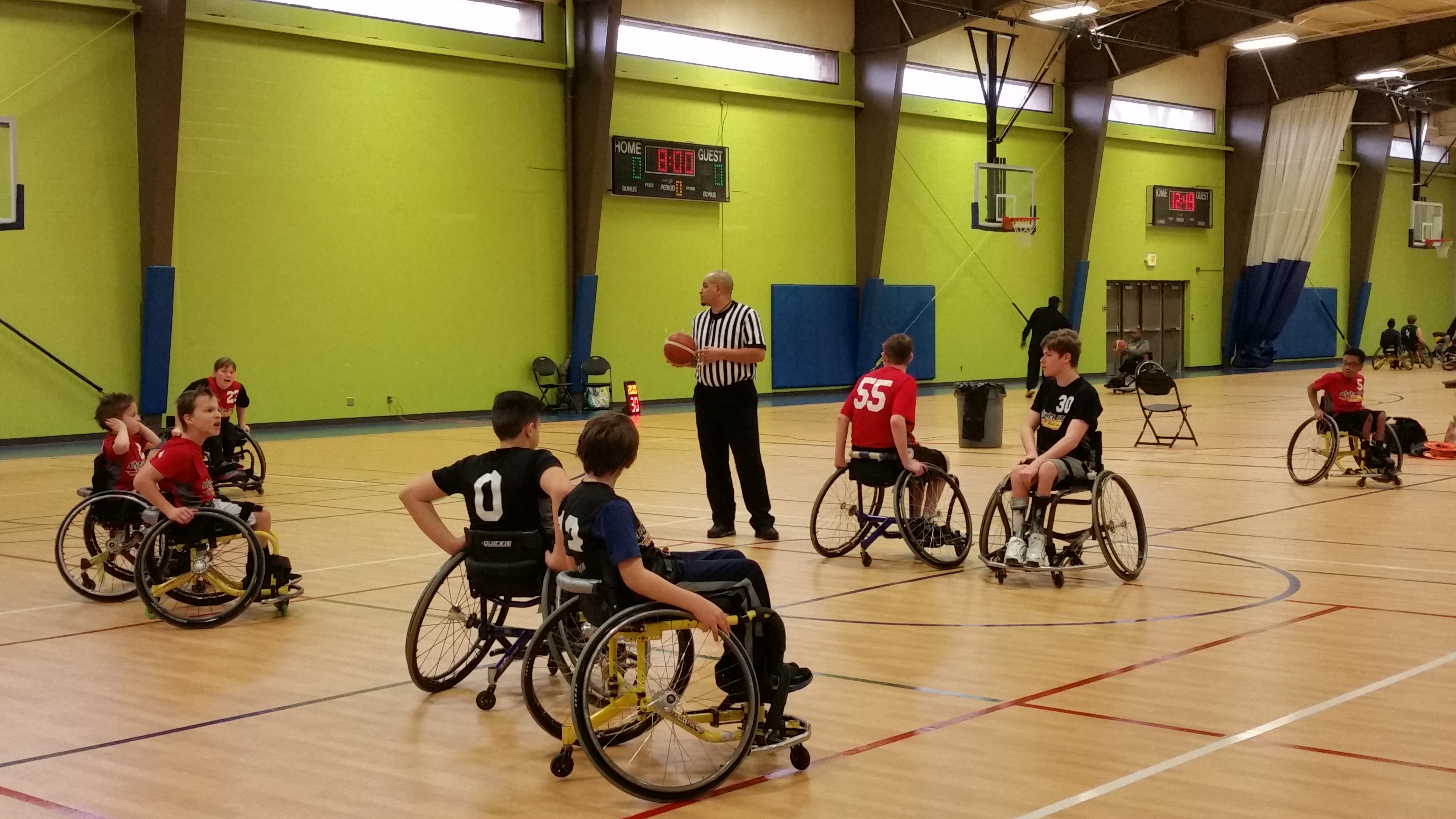 Motor City Wheelz Wheelchair Basketball