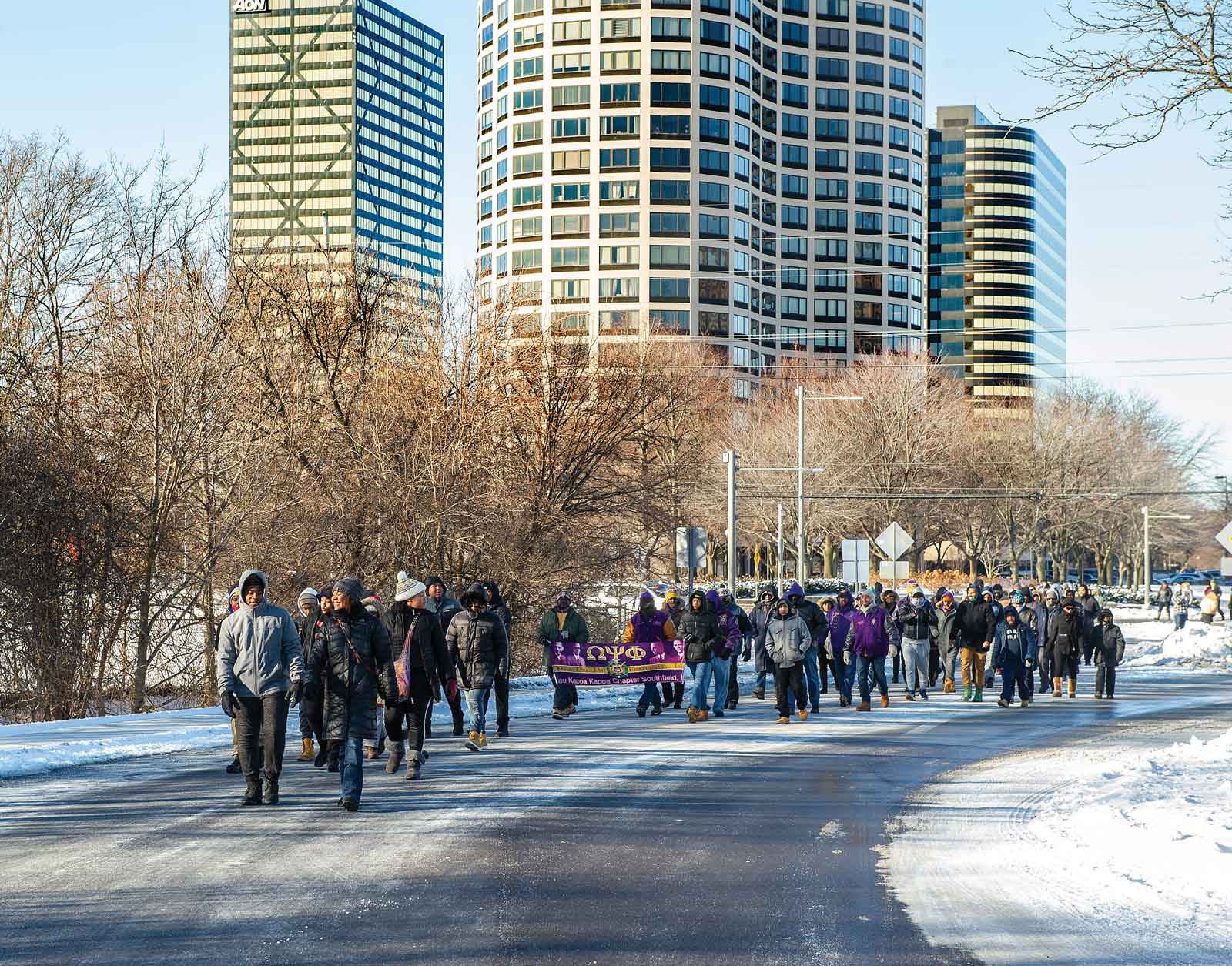 MLK peace walk 