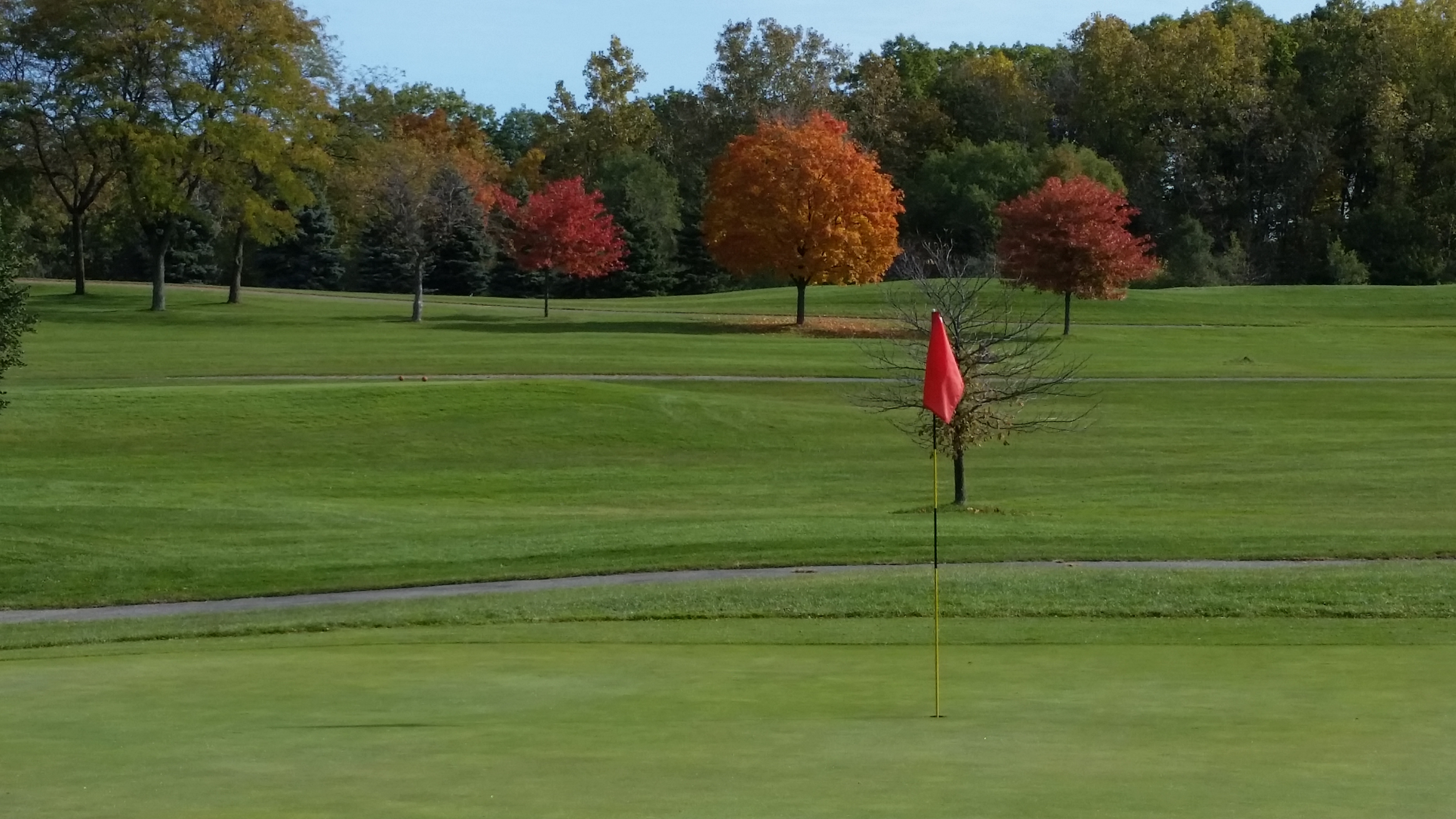 Fall Hole at Evergreen Hills