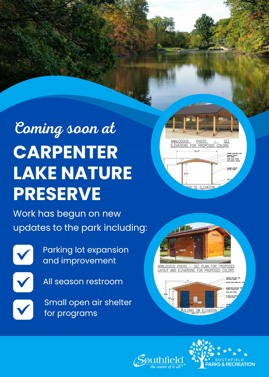 Carpenter Lake Announcement