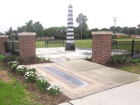 View of Baseline Obelisk
