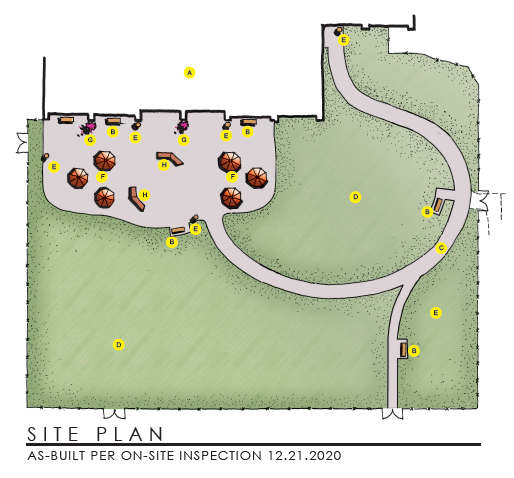 Beech Woods Recreation Center Picnic Area drawing