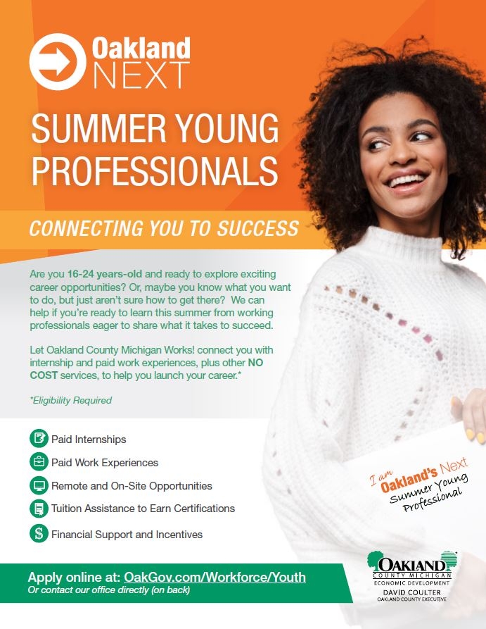 Oakland Next Summer Young Professionals