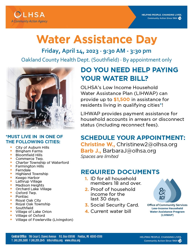 water assistance day