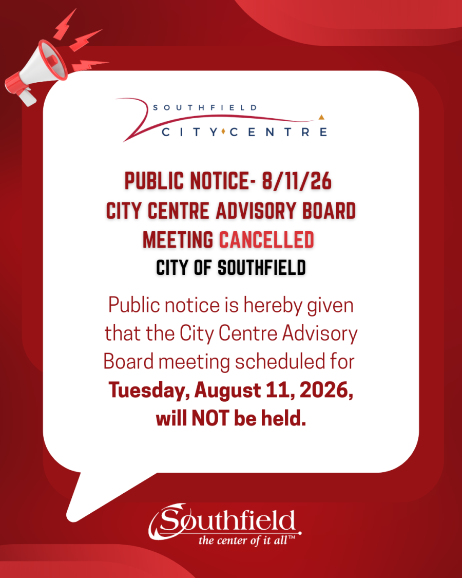 meeting cancelled