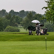 golf rain