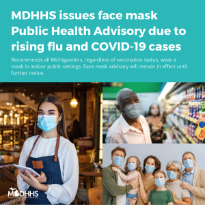 MDHHS Face mask advisory 