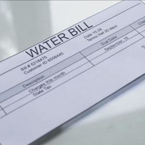 water bill