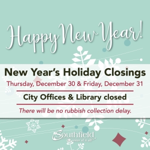 New Year's closing 