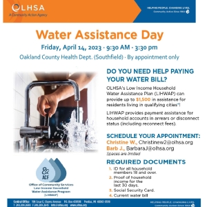 water assistance 