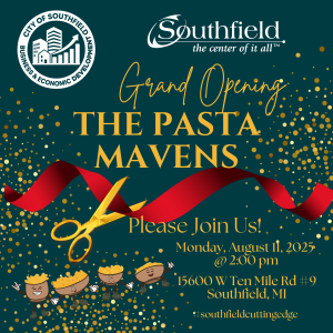 Southfield Business Development to host Ribbon Cutting for Pasta Mavens August 11