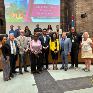The City of Southfield welcomes Darian Bird as Deputy City Clerk following his confirmation and Oath of Office.
