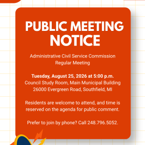 public meeting