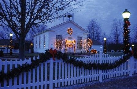 Church at christmas