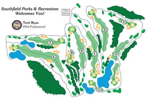 golf course evergreen recreation parks hills southfield city