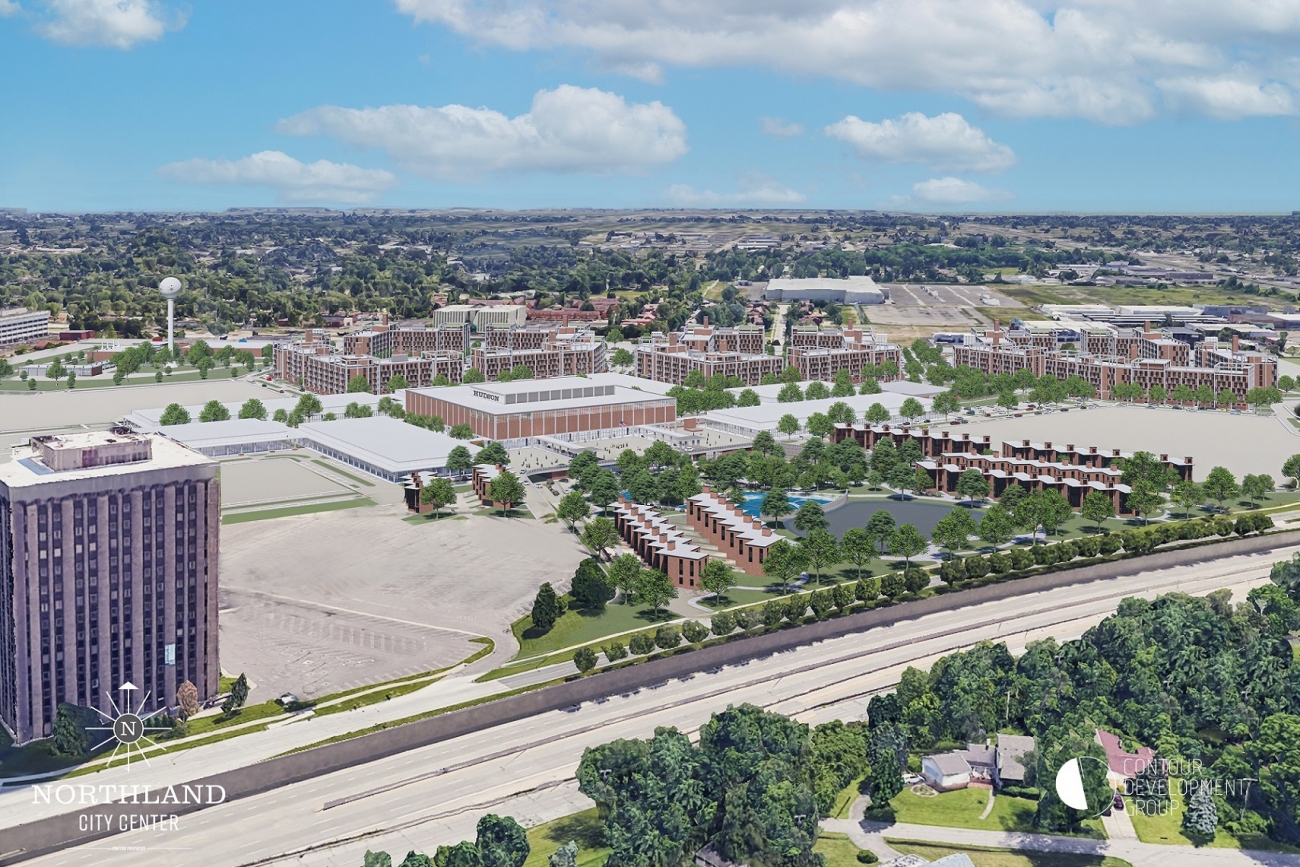 Northland Mixed-Use Redevelopment Rendering 