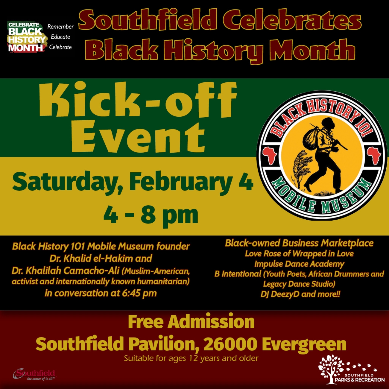 Black History Month kickoff