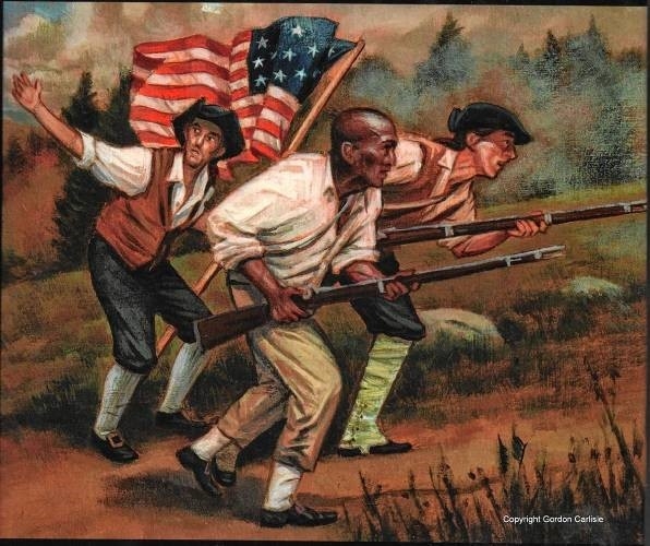 African American Patriot soldiers