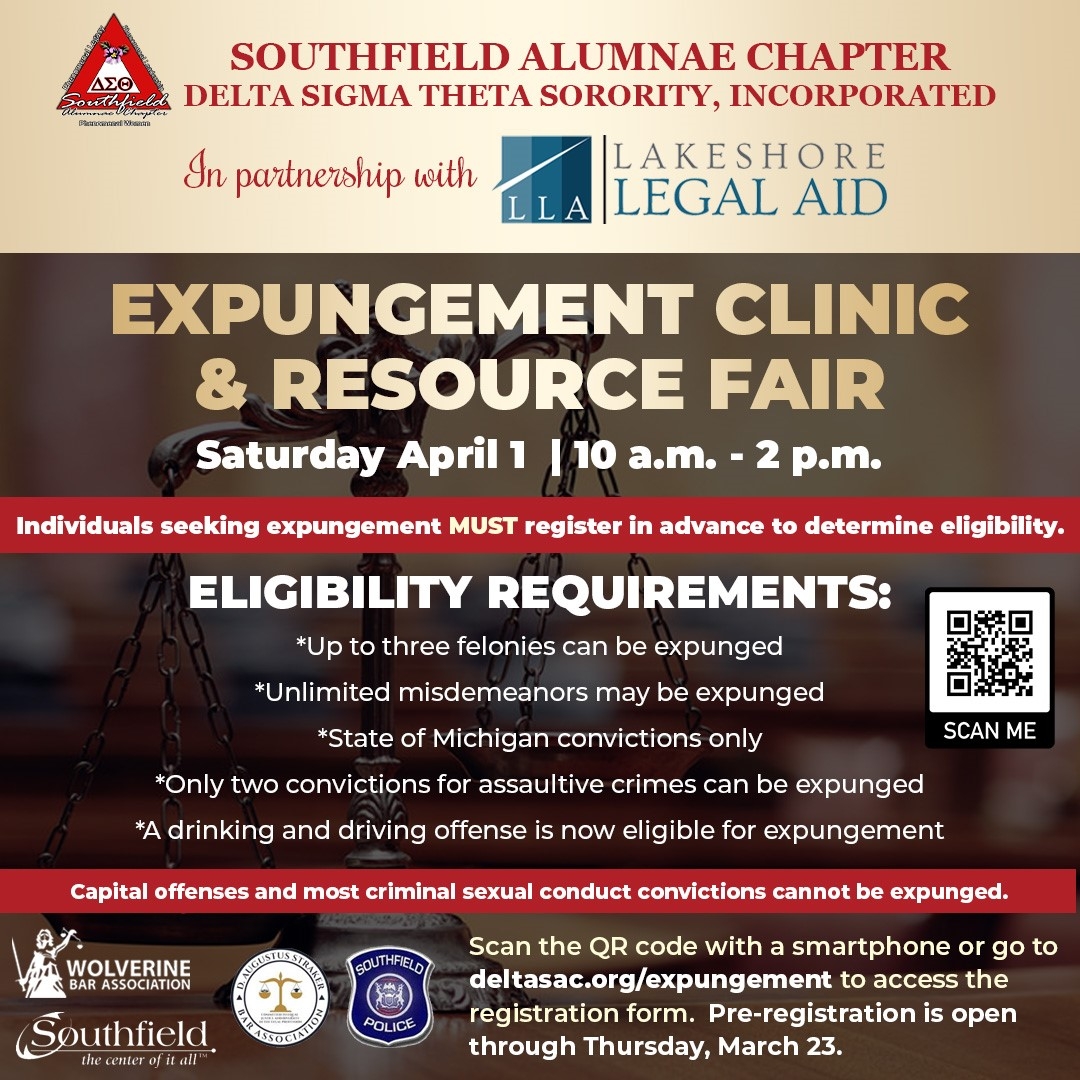 Expungement Clinic & Resource Fair 
