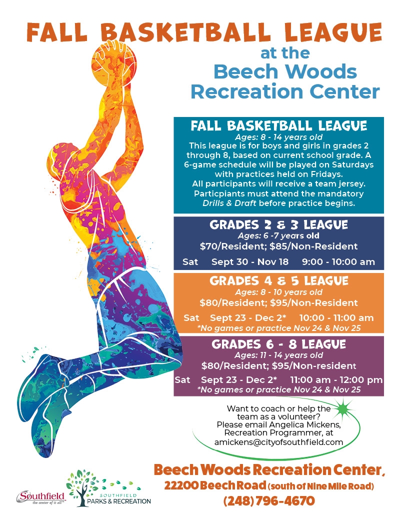 Fall Youth Basketball Leagues