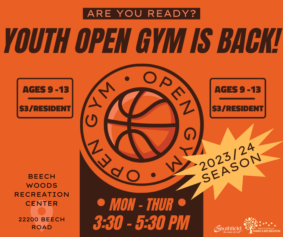 Youth Open Gym - Fall 2023
