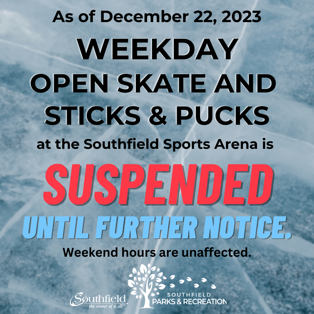 Weekday Skates Suspended