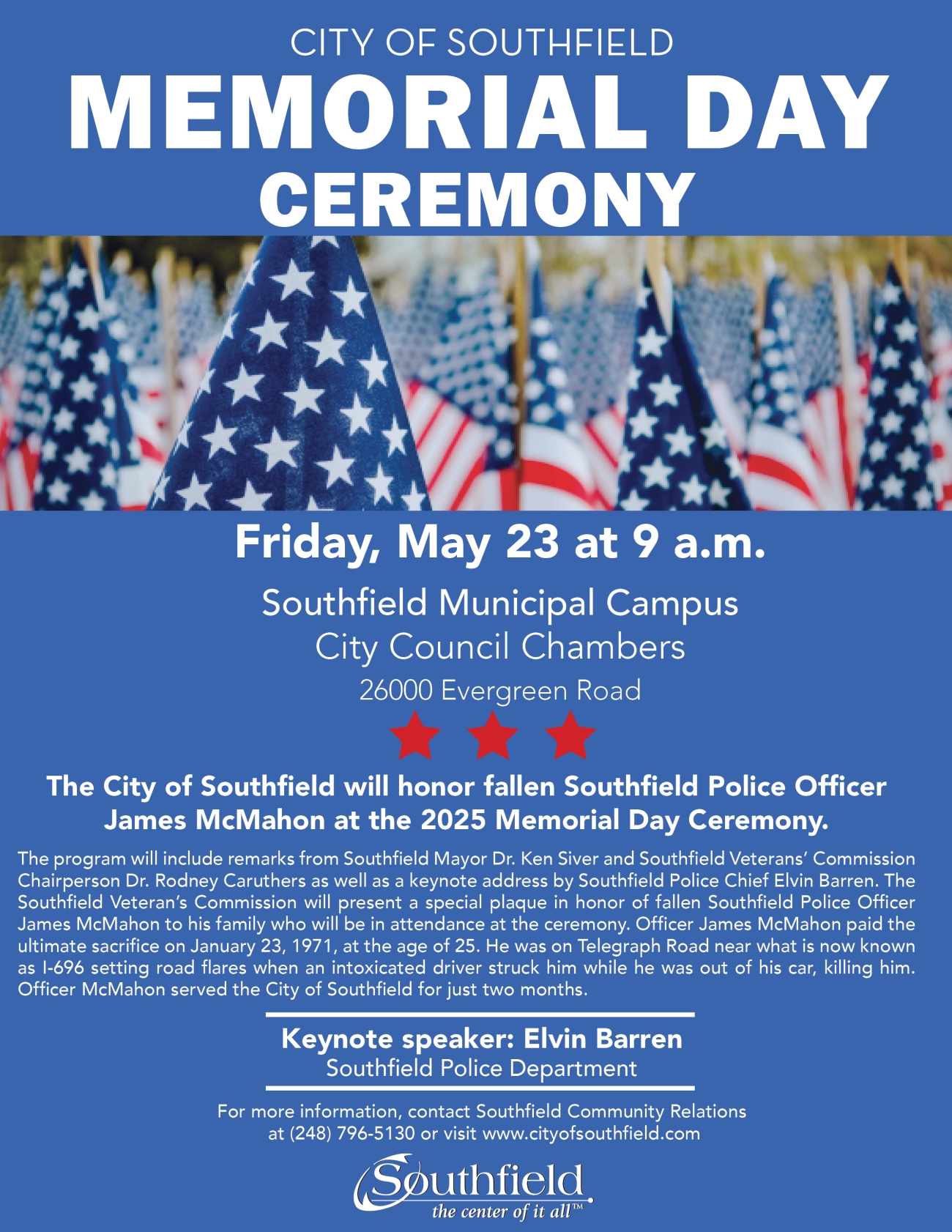 Memorial Day Ceremony