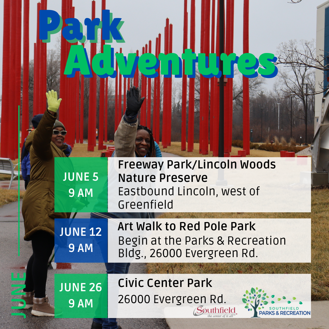 picture of a smiling group of people at Red Pole Park at a Park Adventure