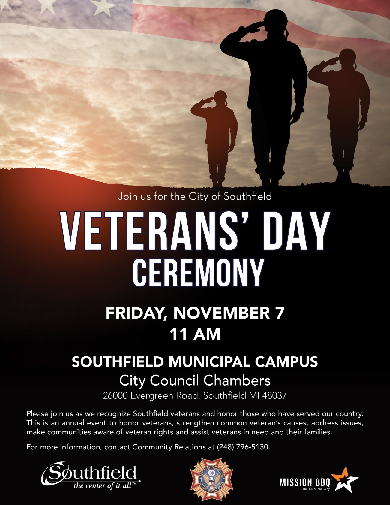 Veteran's Day Ceremony