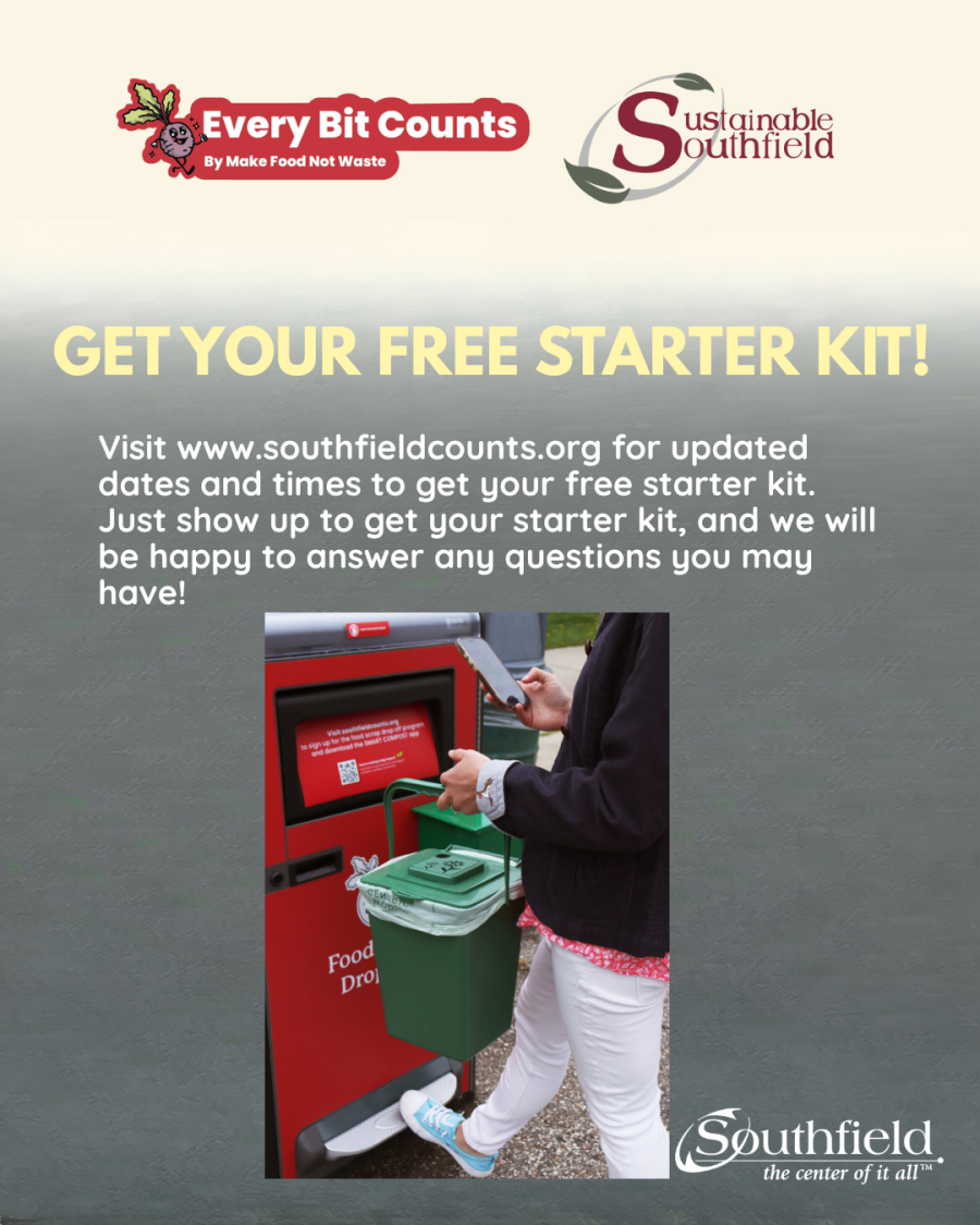 Free Food Scrap Starter Kits Available for Southfield Residents